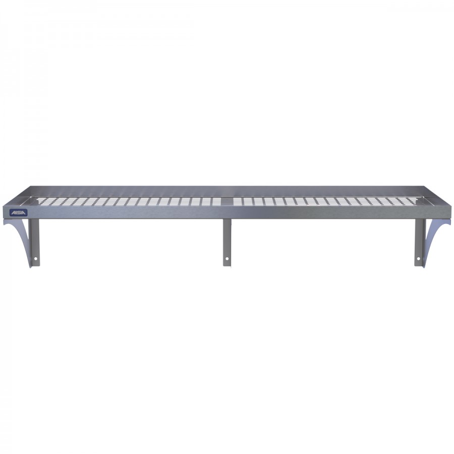 Prateleira Escorredor Inox Gradeada 40 x 100 - Aisa